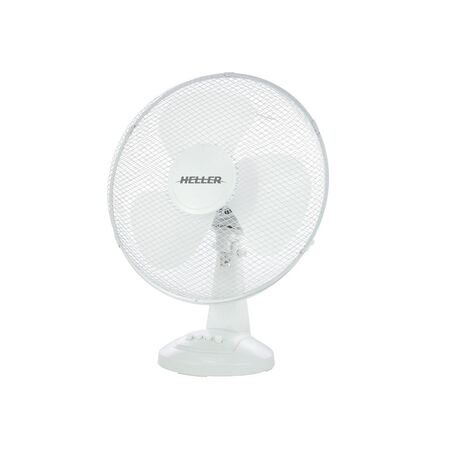Heller 40cm White Desk Fan - HHDF40SG