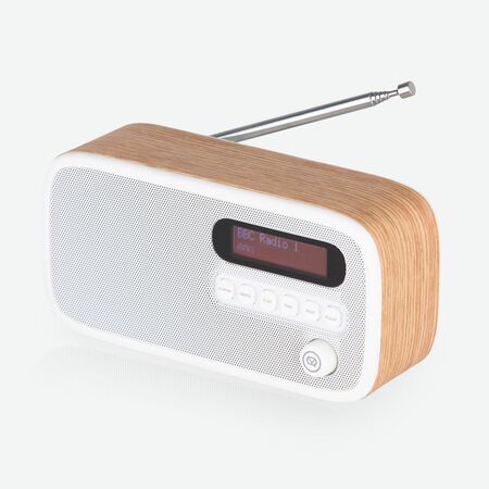 VQ Dexter DAB/DAB+ Digital & FM Radio - Oak - VQDEXTEROK