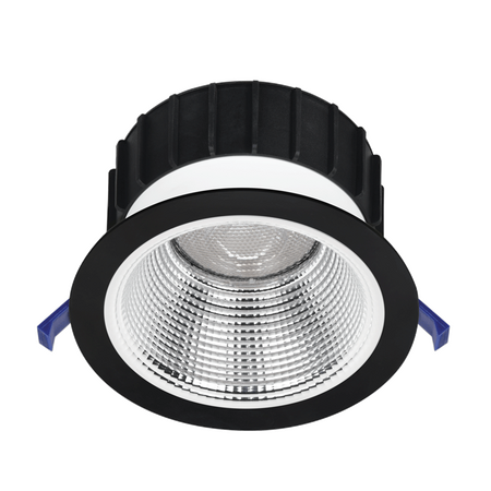 Legolite TriColour 6' Downlight 12/8W 3K/4K/5K Black