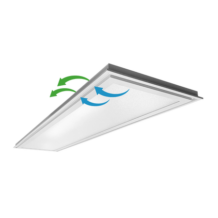 LuxAir AirReturn UGR19 Panel 38/34/30/24W 4K