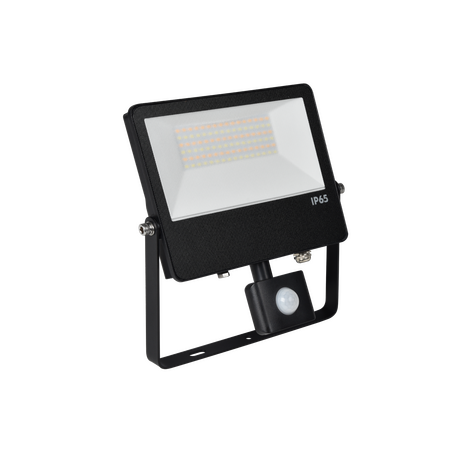 SupValite Pro TriColour Floodlight 50W/30W/20W 3K/4K/5K Black