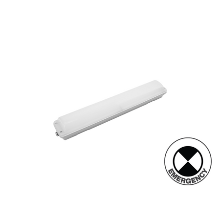 ArmourLux TriColour VandalProof Batten EMG 30/25/20/15W 3K/4K/5K
