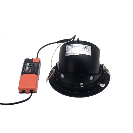 Vector Gimbal Pro TriColour Round Shoplight 40/36/32/28W 3K/4K/5K Black