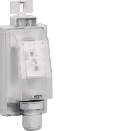 Cell for twilight switch, wall mounted