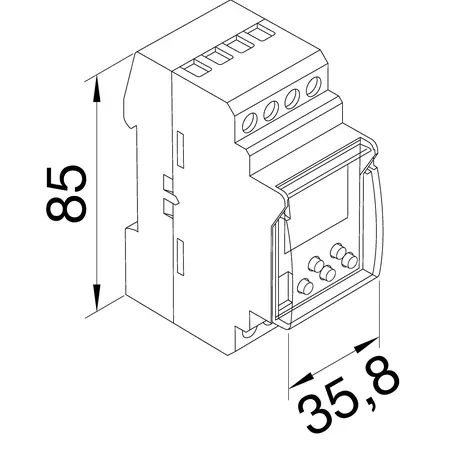 1 channel digital time switch weekly cycle
