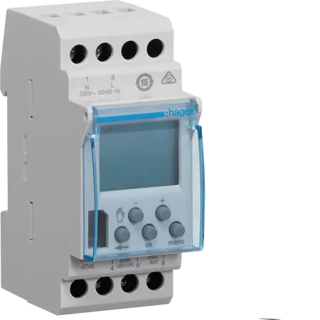 1 channel digital time switch weekly cycle