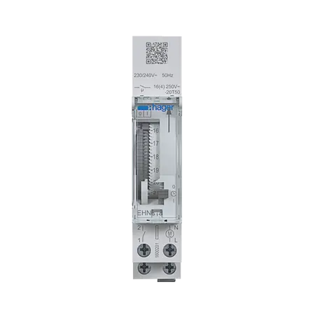 Daily time switch 1 channel, 1 module