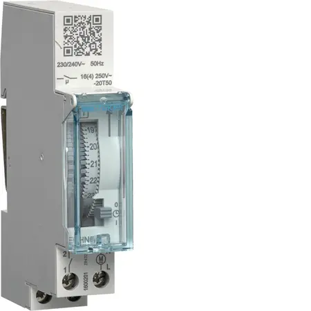 Daily time switch 1 channel, 1 module
