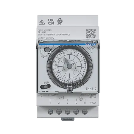 Daily time switch 1 channel, 3 modules