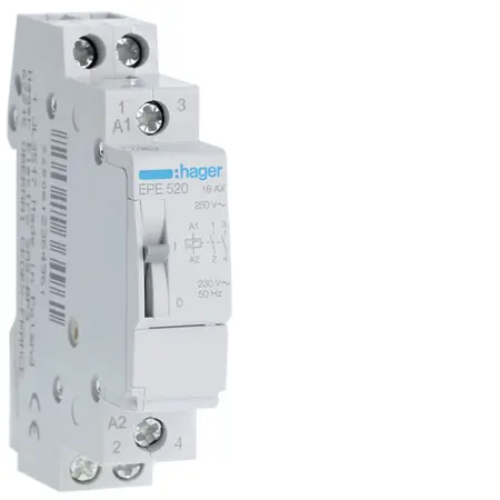 Latching relay 2NO 230V