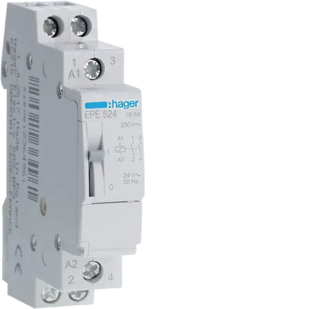 Latching relay 2NO 24V