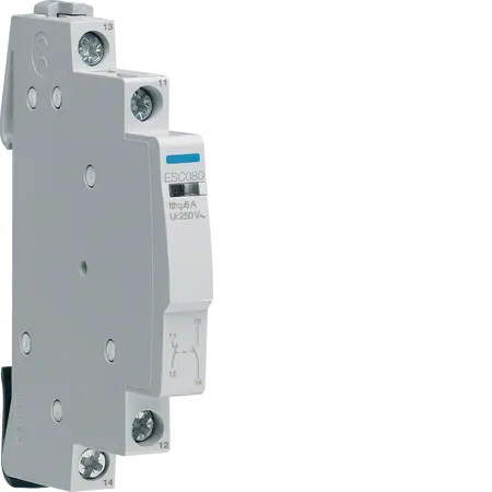 Auxiliary contact 6A, 1NO+1NC