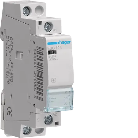 Contactor 25A, 1NO, 230V~50/60Hz