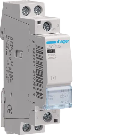 Contactor 25A, 2NO, 230V~50Hz