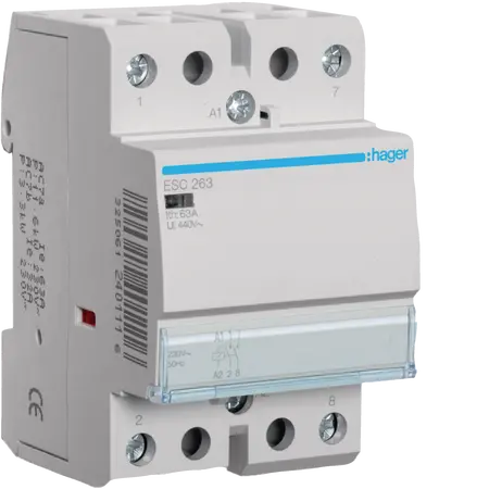 Contactor 63A, 2NO, 230V~50Hz