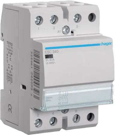 Contactor 40A, 3NO, 230V~50Hz