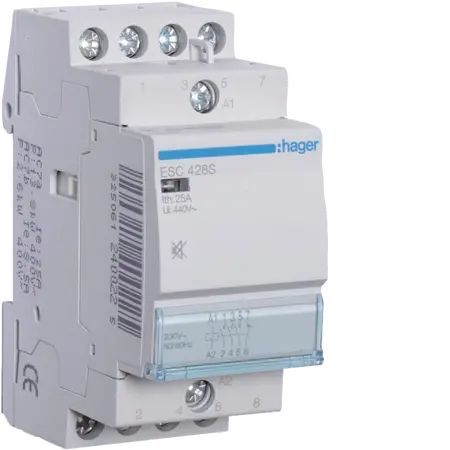 Humfree Contactor 25A, 3NO+1NC, 230V~50/60Hz