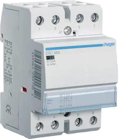 Contactor 63A, 2NO+2NC, 230V~50Hz