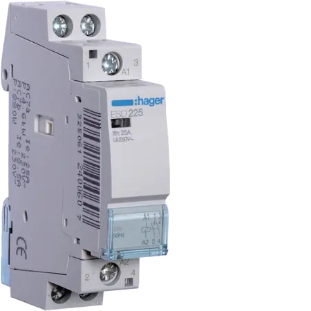 Contactor 25A, 2NO, 24V~50Hz