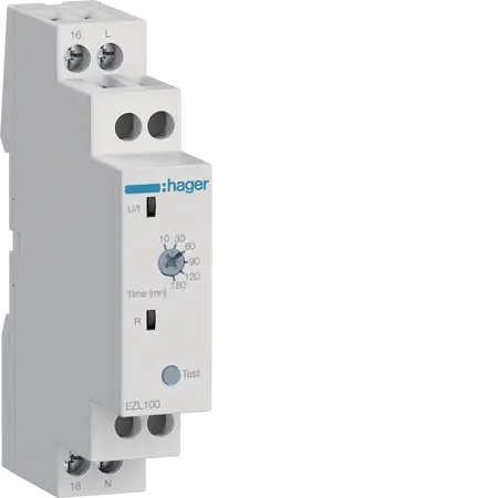 Emergency light tester time relay 230V AC