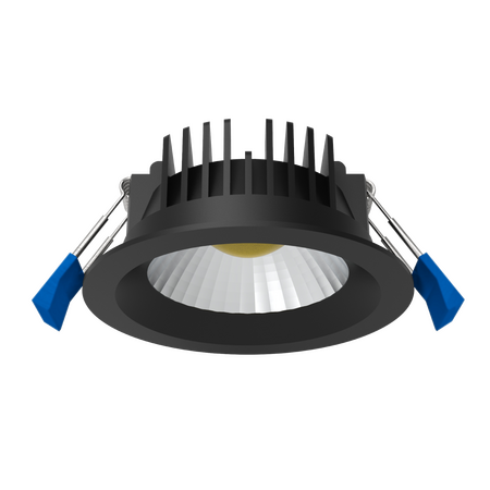 Trivalite Pro TriColour UGR19 Downlight 9W 3K/4K/5.7K Black