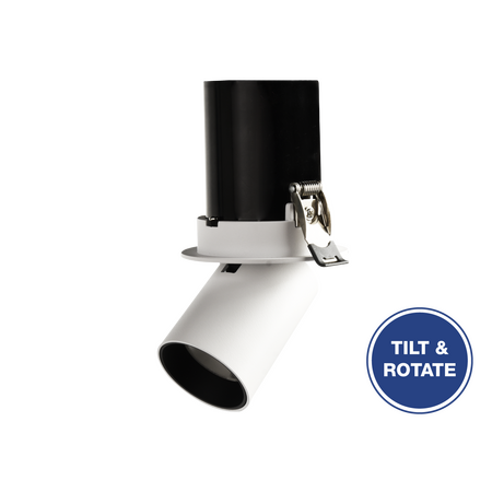 Stork Retractable Downlight 10W 3000K White