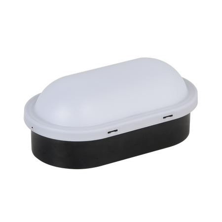 Oval Mini Bunker 8W/5W 3000K/4000K/5000K Black