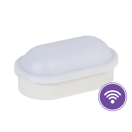 Oval Mini Bunker 8W/5W 3K/4K/5K White