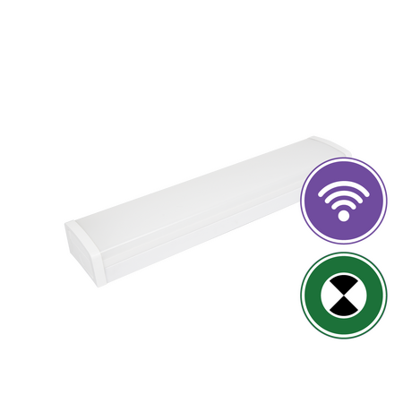 Stellar V Wide Bodied 5CCT LED Batten 20W 3K/4K/5K/5.7K/6.5K