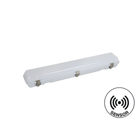 Tempest V Pro 5CCT IP65 Wide Body Batten 20/14/10W 3K/4K/5K/5.7K/6.5K