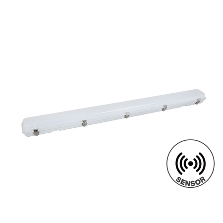 Tempest V 5CCT IP65 Sensor Wide Body Batten 60/53/48/40/36/28W 3K/4K/5K/5.7K/6.5K