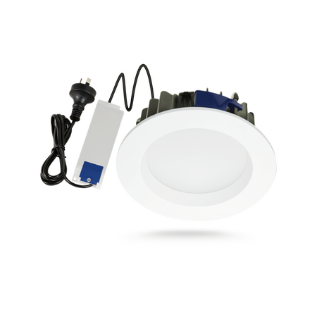 Vector TriColour 6' Downlight 18W 3K/4K/5.7K White