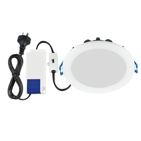 Clasp TriColour Flush Downlight 11W 3000K/4000K/5000K White