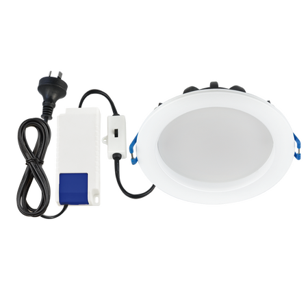 Clasp TriColour Recessed Downlight 11W 3000K/4000K/5000K White