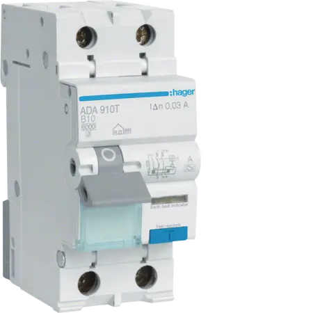 RCBO 1P+N 6kA C-25A 30mA A Class