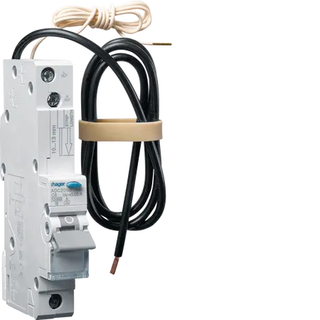 RCBO 1M 1P 10kA C-6A 30mA A
