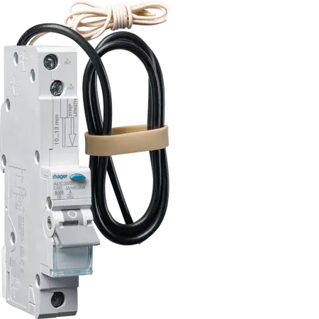 RCBO 1M 1P 6kA C-50A 30mA A Class