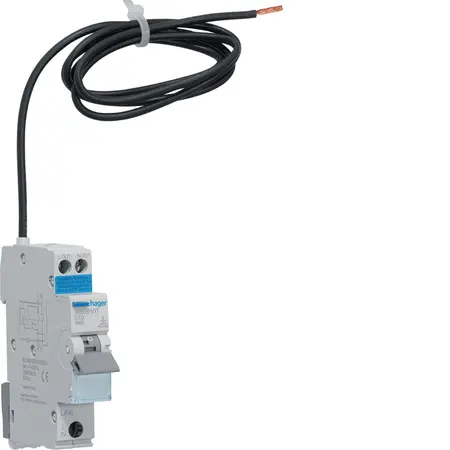 RCBO 1M 1P+N 6kA D-10A 30mA A