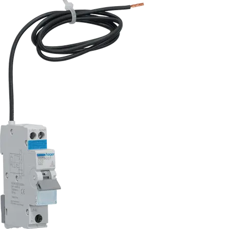 RCBO 1M 1P+N 6kA D-20A 30mA A