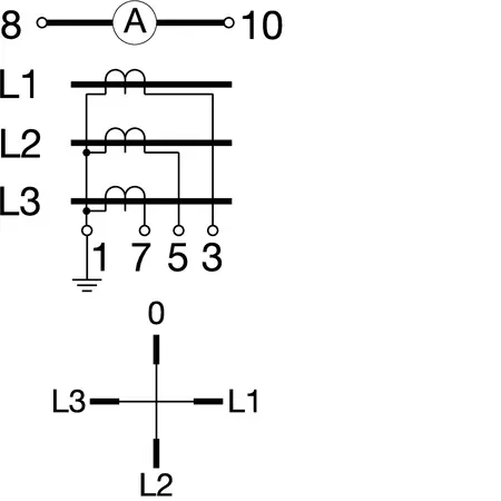 Ammeter switch 3 O