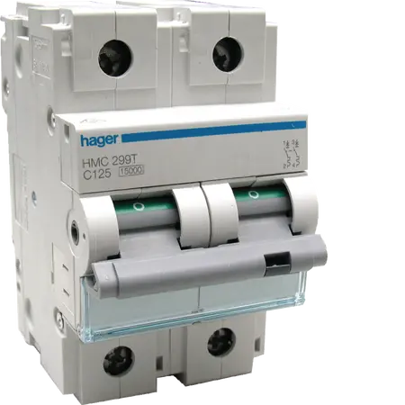MCB 2P 15kA C-125A 3M