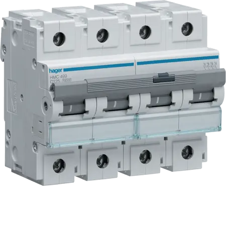 MCB 4P 15kA C-125A 6M