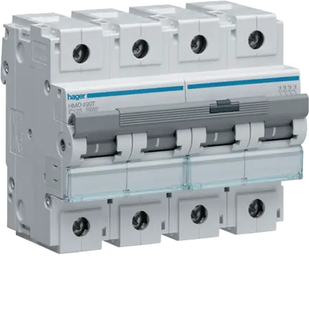 MCB 4P 15kA D-125A 6M
