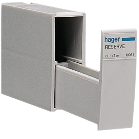 Spare cartridge fuses box