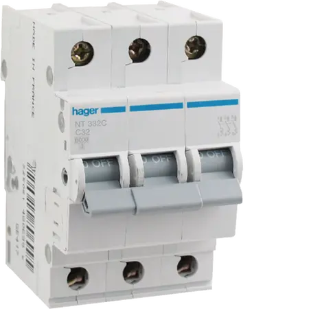 MCB 3P 10kA C-32A 3M