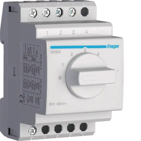 Changeover switch 4DIRo