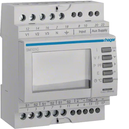 Communicant Modular multifunction meter