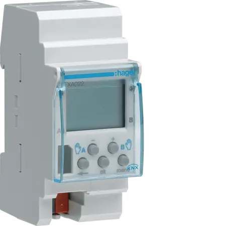 Weekly time switch EASY, 2 modules