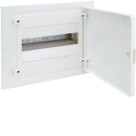 Small distributor,golf,flush,1row,12M,IP40,MS-terminal,ANZ,N+PE,white door