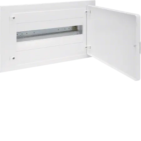 Small distributor,golf,flush,1row,18M,IP40,MS-terminal,ANZ,N+PE,white door